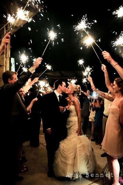 20 Magical Wedding Sparkler Send Off Ideas For Your Wedding Page 2
