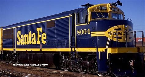 Old Santa Fe Ge U30cg Locomotive No8004 Jacob Flickr