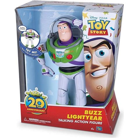 Toy Story 20th Anniversary Buzz Lightyear Talking Action Figure