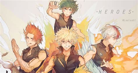 My Hero Academia 10 Must See Fan Art Pictures Of Hero Students Vrogue