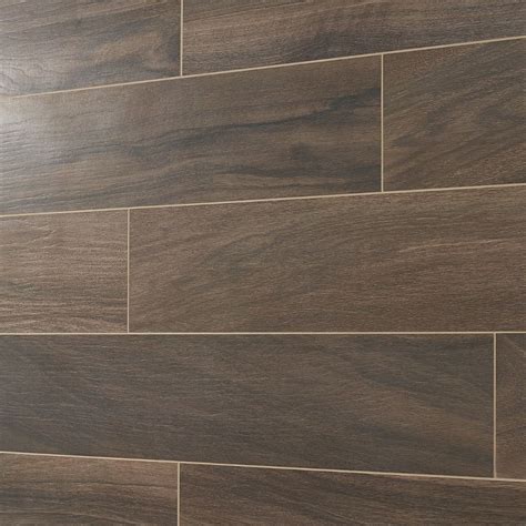 Silkwood Walnut 8x48 Matte Porcelain Tile Tilebar Com