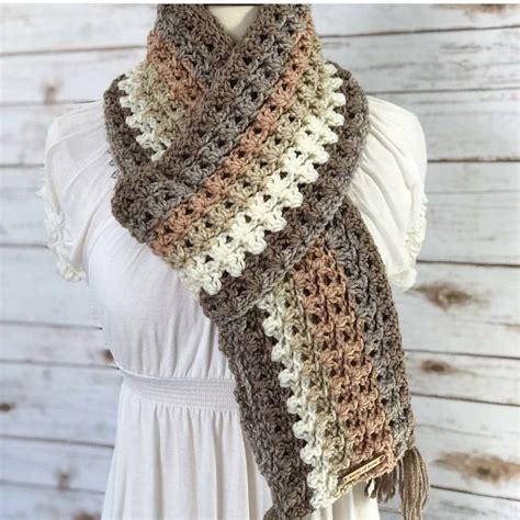 Different And Cute Easy FREE Crochet Scarf Pattern Images For