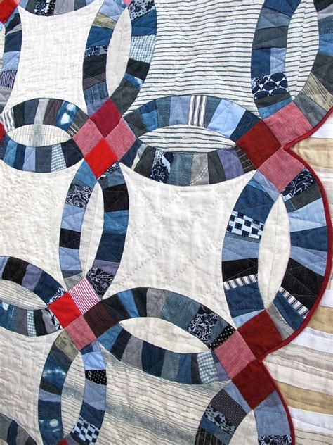 Voices In Cloth 2014 Part Six Modern Quilts Wedding Ring Quilt Art
