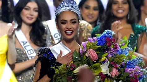Miss Universe 2023 Winner R Bonney Gabriel Miss Usa Win Di 71st Edition Of Di Pageant Bbc