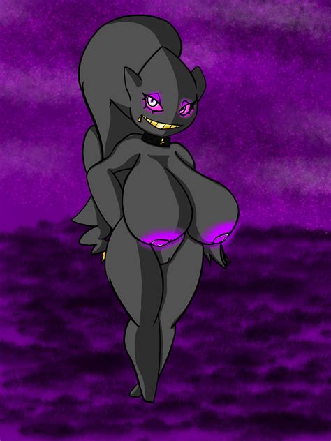 Rule 34 34 Anthro Banette Banettelord Big Breasts Breasts Collar