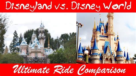 Disneyland Vs Disney World Ride Comparison Pahjo Designs