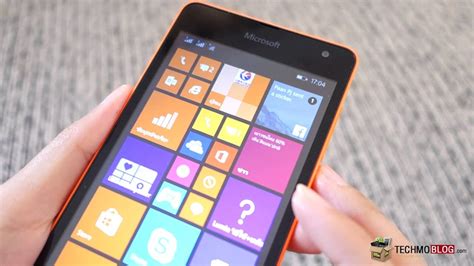 รีวิว Microsoft Lumia 535 Dual Sim วินโดวส์โฟนรุ่นแรกจากไมโครซอฟท์