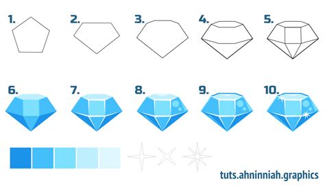 Inkscape Tutorials How To Draw Gems Jewel Drawing How To Draw Gems