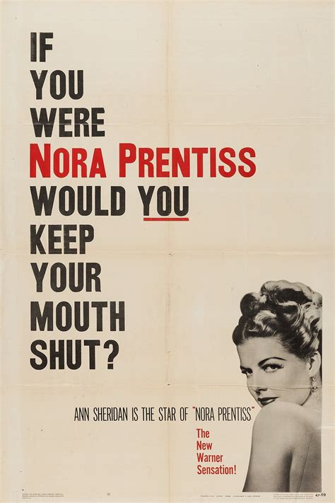 Nora Prentiss 1947 Posters — The Movie Database Tmdb
