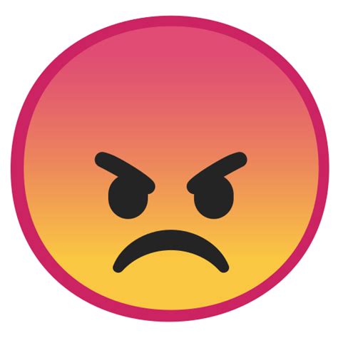 rosto zangado emoji