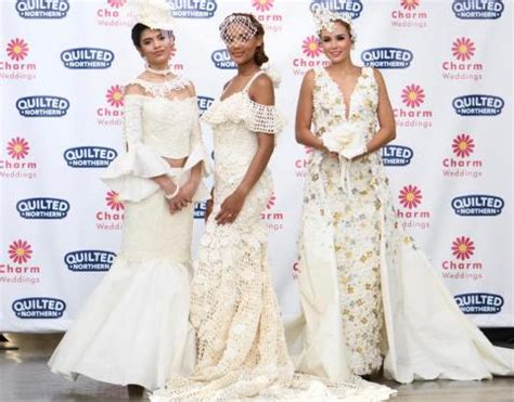 Come and have a closer look at the gorgeous marilyn. Mimoza Haska Crowned Winner of the 15th Annual Toilet Paper Wedding Dress Contest presented by ...