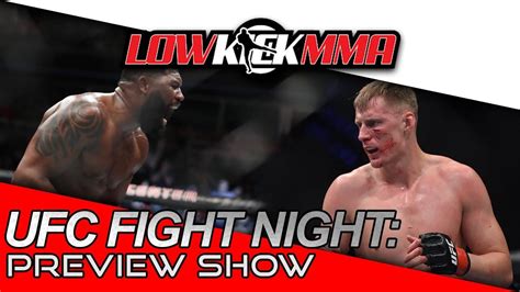 Lewis vs blaydes is the main event of ufc fight night 185 (also known as ufc on espn+ 43 or ufc vegas 19). UFC Fight Night: Blaydes vs. Volkov Preview Show