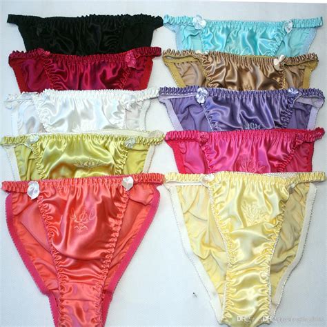 2020 Womens 100 Silk Briefs Silk Underwear Ventilation Mutipul Colors