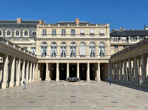 Conseil Constitutionnel Palais Royal Rue De Montpensier