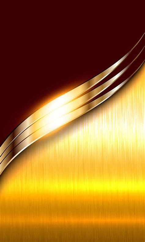 Download Gold Metallic Background With A Striped Pattern Wallpaper