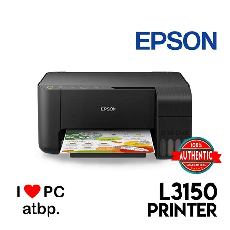 Ink tank printers are compact. Epson L3150 Printer (Wifi-Print-Scan-Copy,Ink Tank,003 Ink ...