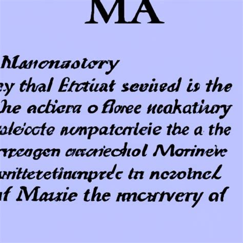 What Does Ma Stand For In Science Exploring The Abbreviation And Its