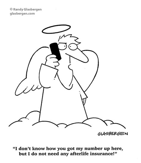 Angel Cartoons Randy Glasbergen Glasbergen Cartoon Service