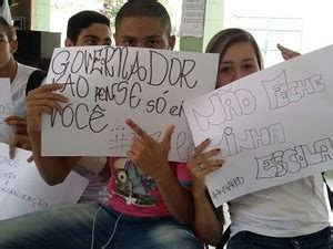 G Após anúncio de Alckmin alunos do Vale definem desocupação de escolas notícias em Vale