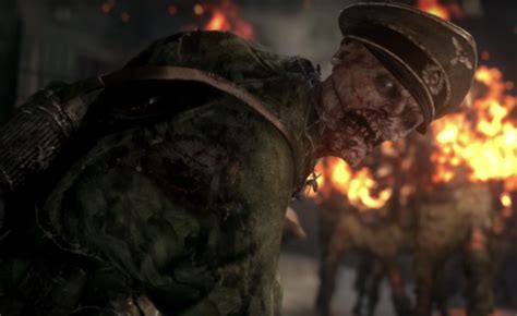 First Call Of Duty Wwiis Nazi Zombies Trailer Revealed At Comic Con