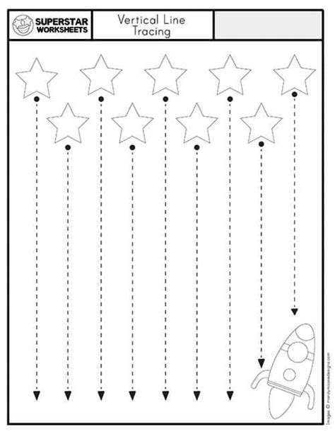Free Tracing Worksheets For Students Working On Fine Motor Control