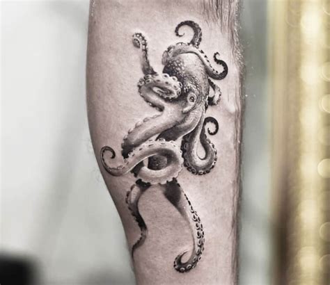 Octopus Tattoo By Dani Ginzburg Post