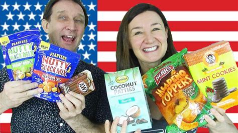 Australians Try American Snack Food Youtube