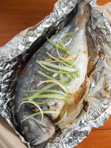 You don't have to have a big bamboo steamer to make chinese steamed fish. Chinese oven steamed fish - Caroline's Cooking