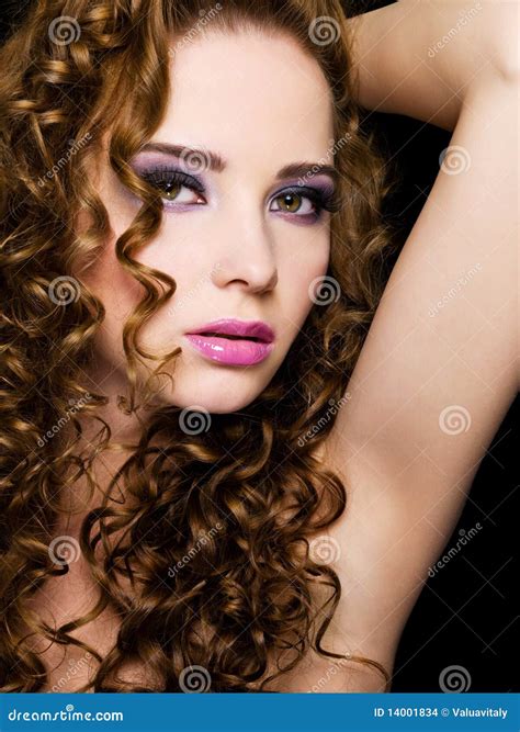 Beau Femme Sexy Avec Des Poils De Beaut Photo Stock Image Du