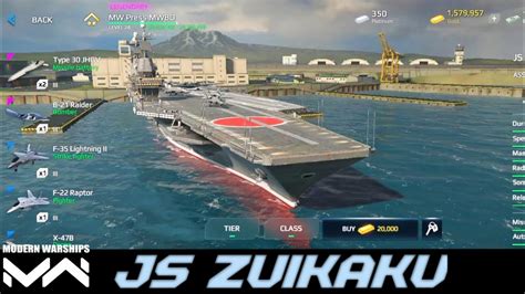 Js Zuikaku Modern Warship Gameplay Offline Alpha Version Youtube