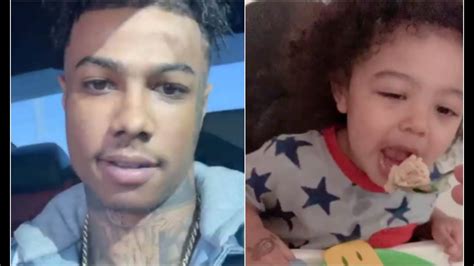 Blueface Uses His Ad Libs When Feeding His Baby Youtube