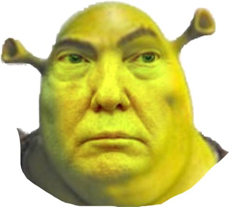 Meme Shrek Trump Freetoedit Sticker By Kennymccormick