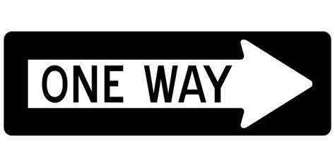 One Way Do Not Enter Signs Signs Signals And Road Markings Pass