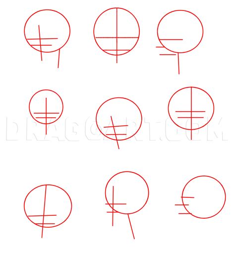 How To Draw Manga Faces Step By Step Drawing Guide By Dawn Dragoart