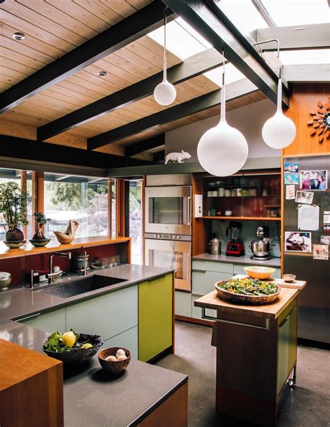 Dwell Creative Revival Of A Modernist Gem Modern Mid Century Kitchen