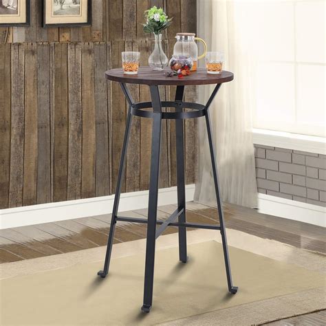 Maison Arts 41 Bar Table Round Pub Table Bar Height Counter Table Tal