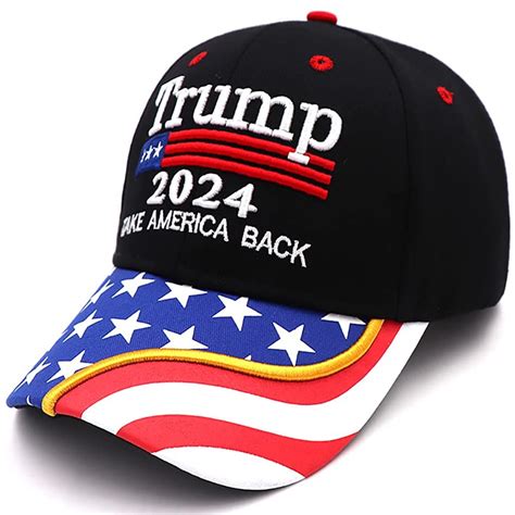 Trump 2024 Hat Donald Trump Hat Take America Back Maga Usa Embroidery