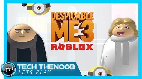 Lets Play Escape The Minions Adventure Obby Roblox Youtube