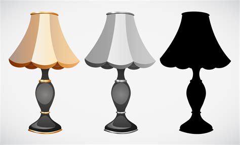 Set Of Lamp Decor 293255 Vector Art At Vecteezy