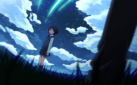 Pc Aesthetic Anime Your Name Wallpapers Wallpaper Cave