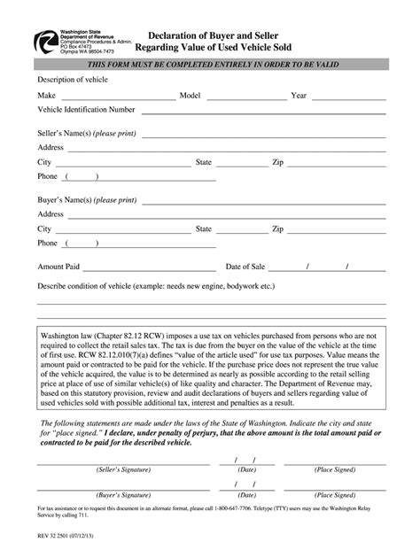 WA REV 32 2501 2013-2021 - Fill out Tax Template Online | US Legal Forms