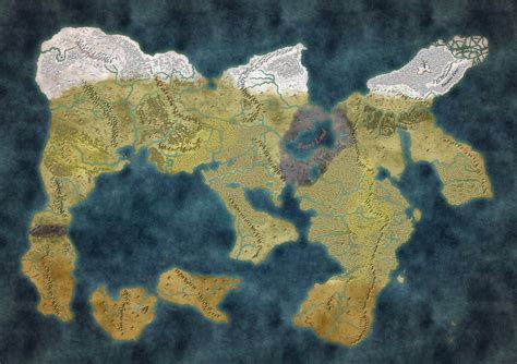 Fantasy Pre Made Map Etsy