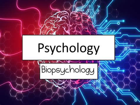 The biological perspective or biopsychology is a latest development in the field of psychology which has acquired increasing importance as a specialized branch of psychology in recent times. Biopsychology full- Every lesson plus a written scheme of ...