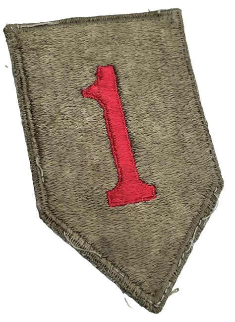 Imcs Militaria Us Ww2 1th Infantry Division Patch