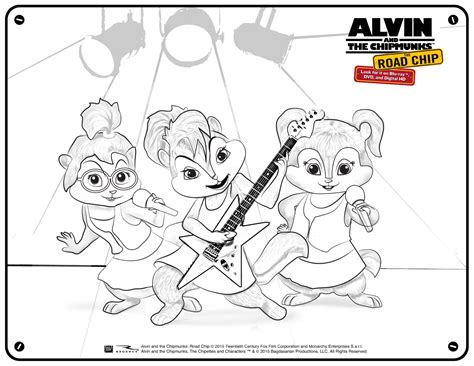 Https://tommynaija.com/coloring Page/alvin And The Chipmunks The Road Chip Coloring Pages