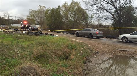 Police Investigating Dead Body Found In Burned Van In Northeast Houston