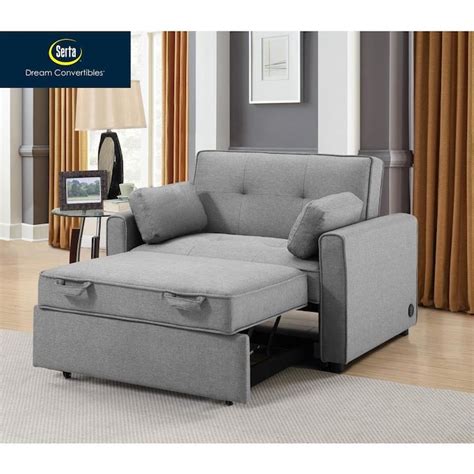 Enable deep sleep faster with serta perfect sleeper select super pillow top 500 innerspring mattress. Serta Canterbury Twin Convertible Chair in the Futons ...