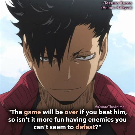 Giyu says this to tojiro, because he was actually trying to teach him in that moment. 39+ Powerful Haikyuu Quotes that Inspire (Images + Wallpaper) | QTA | Haikyuu anime, Kuroo ...