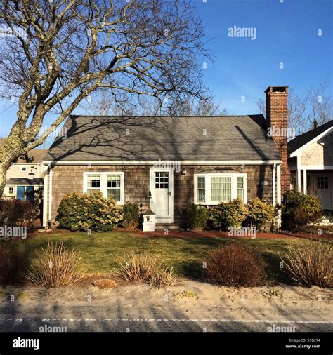 A House In Barnstable Village Cape Cod Massachusetts Stock Photo Alamy