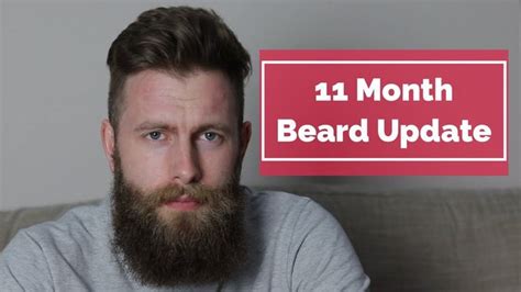 11 Month Beard Progress Update Beard Care Beard Grow Beard